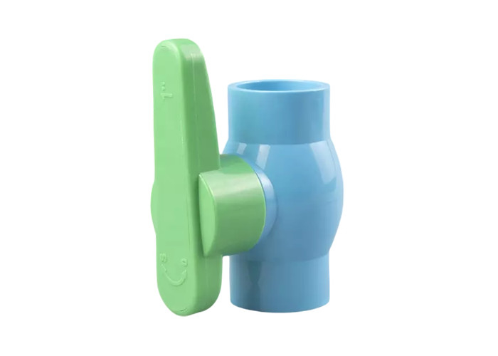 물 조절을 위한 플라스틱 PVC 볼 밸브 ABS 핸들 소켓