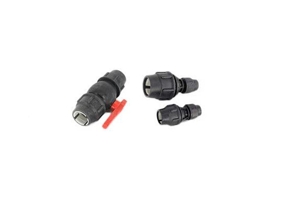 관개 HDPE PP PE 압축 피팅 상수도
